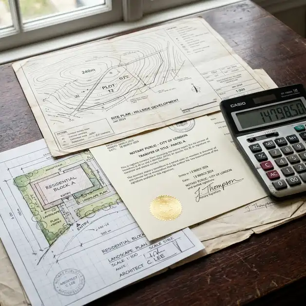 documentos cartorarios e escritura de permuta de terreno na incorporacao