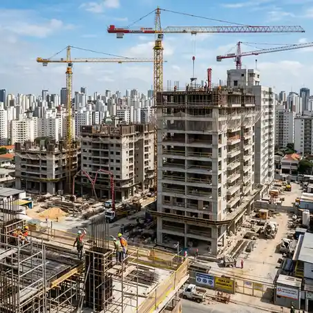 canteiro de obras de empreendimento e controle de vso no mercado imobiliario